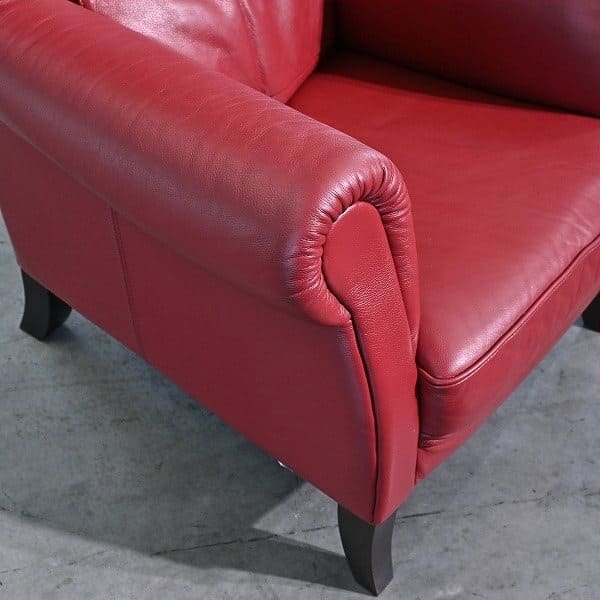 Vintage Sessel DM-0072 mit Ottoman von Domicil für IDC Otsuka