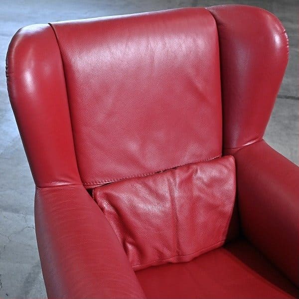 Vintage Sessel DM-0072 mit Ottoman von Domicil für IDC Otsuka