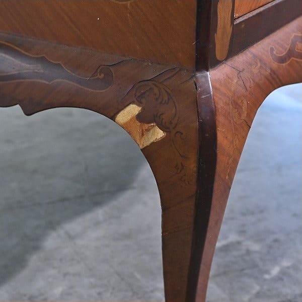 Vintage Rolltop-Bürosekretär von Italien