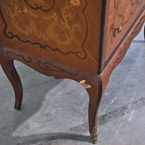 Vintage Rolltop-Bürosekretär von Italien