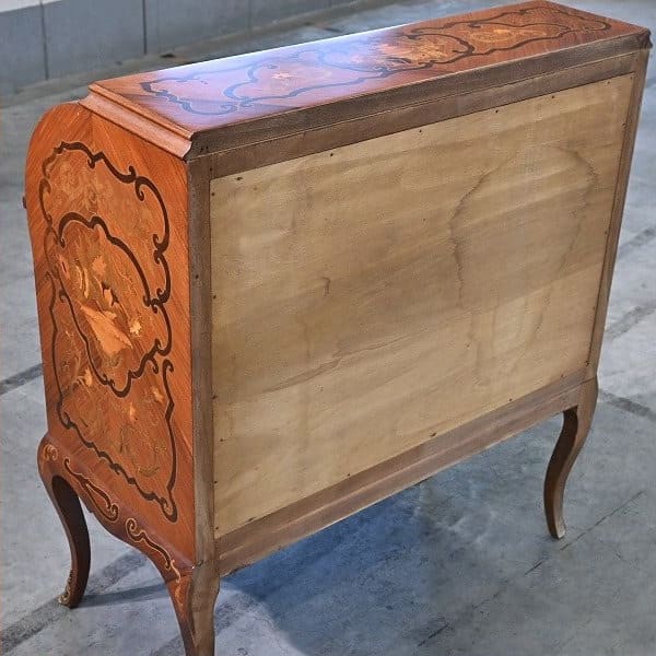 Vintage Rolltop-Bürosekretär von Italien