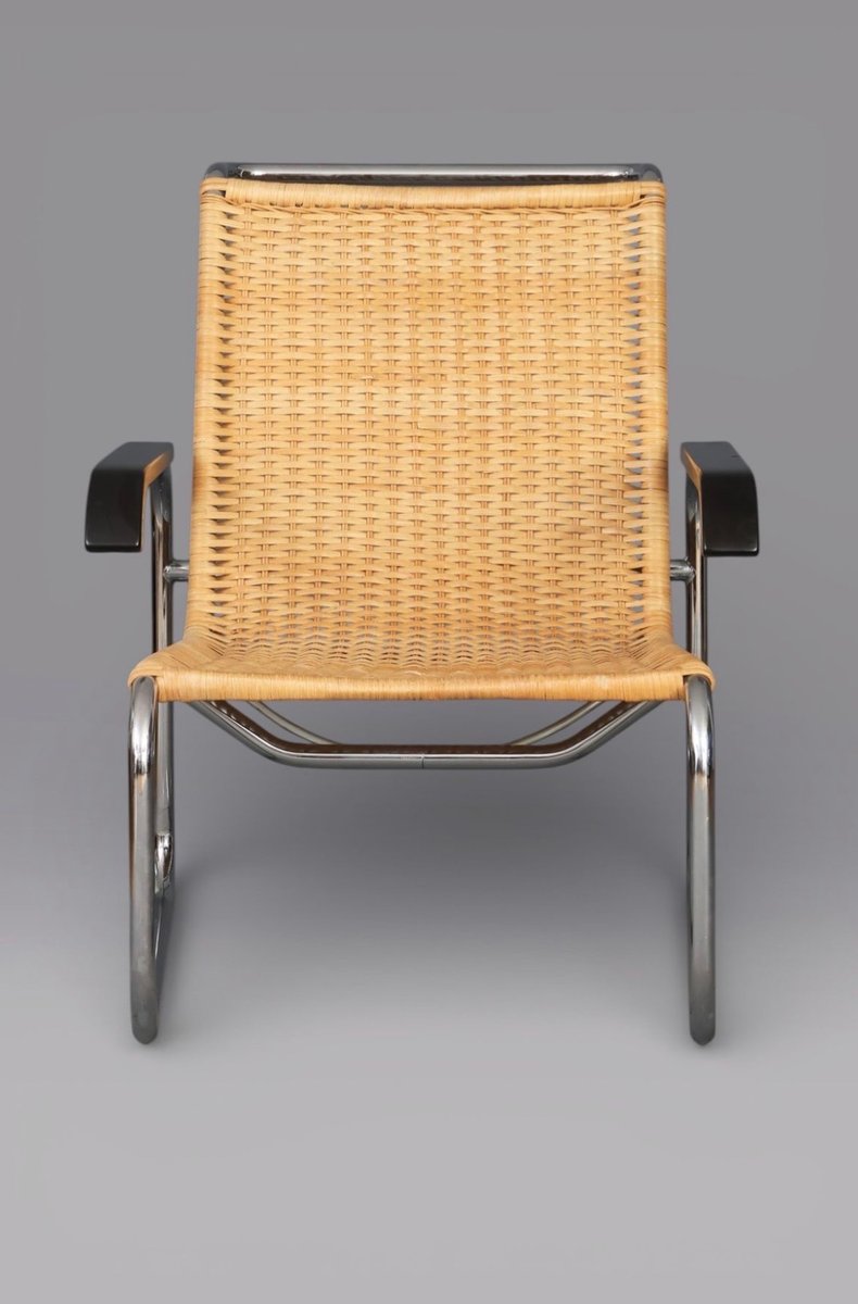 Set von 2 Stühle B35 und B64 von Marcel Breuer für Thonet