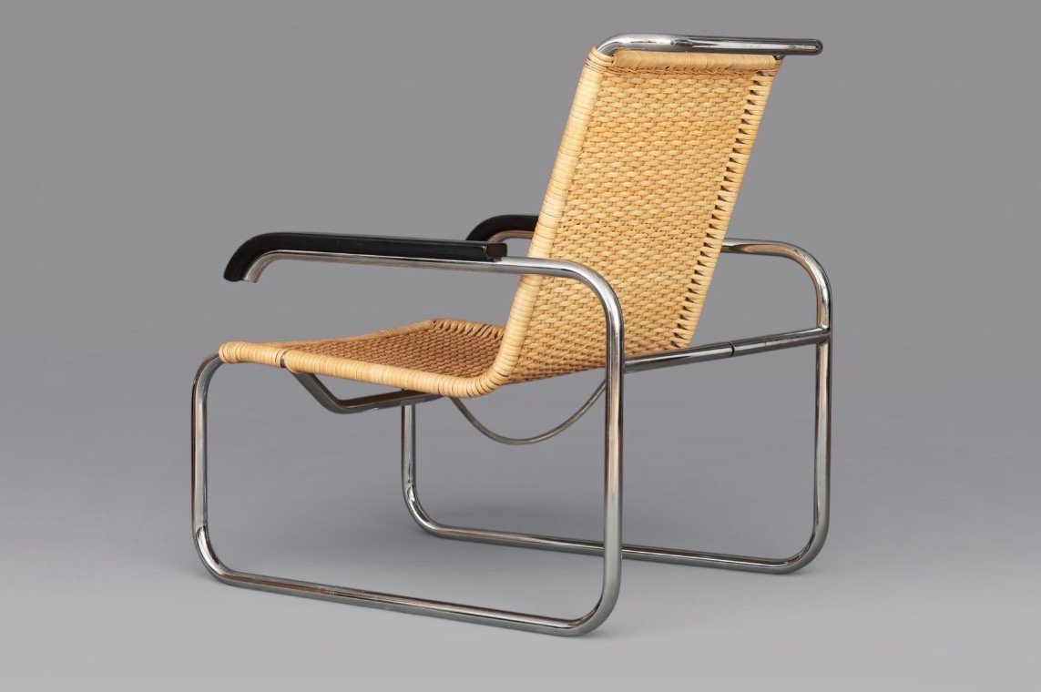 Set von 2 Stühle B35 und B64 von Marcel Breuer für Thonet