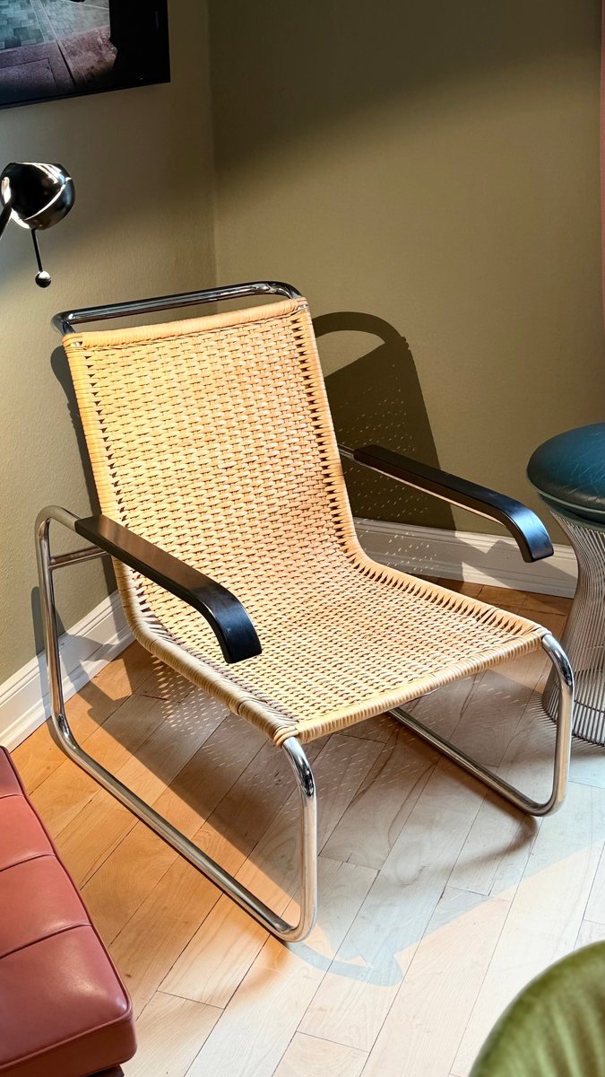 Set von 2 Stühle B35 und B64 von Marcel Breuer für Thonet