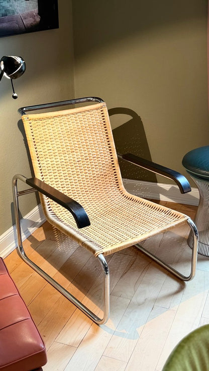 Set von 2 Stühle B35 und B64 von Marcel Breuer für Thonet