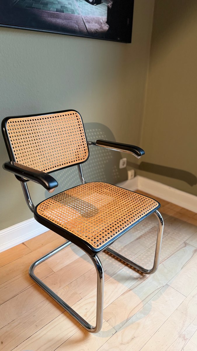 Set von 2 Stühle B35 und B64 von Marcel Breuer für Thonet