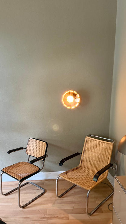 Set von 2 Stühle B35 und B64 von Marcel Breuer für Thonet