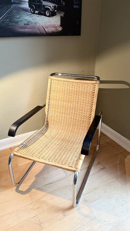 Vintage Freischwinger "B35" von Marcel Breuer für Thonet