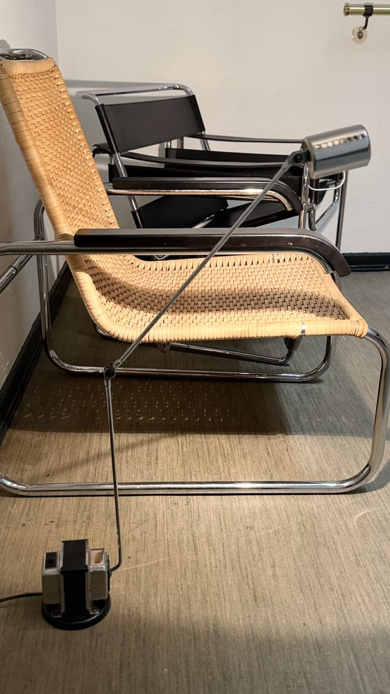 Vintage Freischwinger "B35" von Marcel Breuer für Thonet