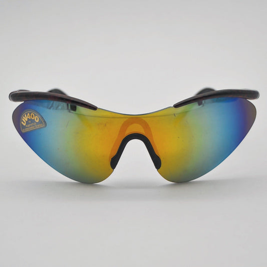 Sunglasses Plastic Black-Red