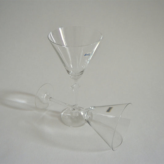 Set von 2 Vintage Cocktailgläser von Schott