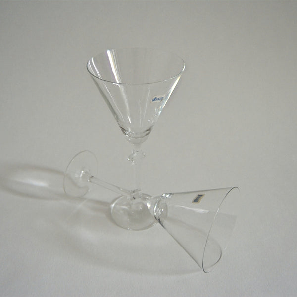 Set von 2 Vintage Cocktailgläser von Schott