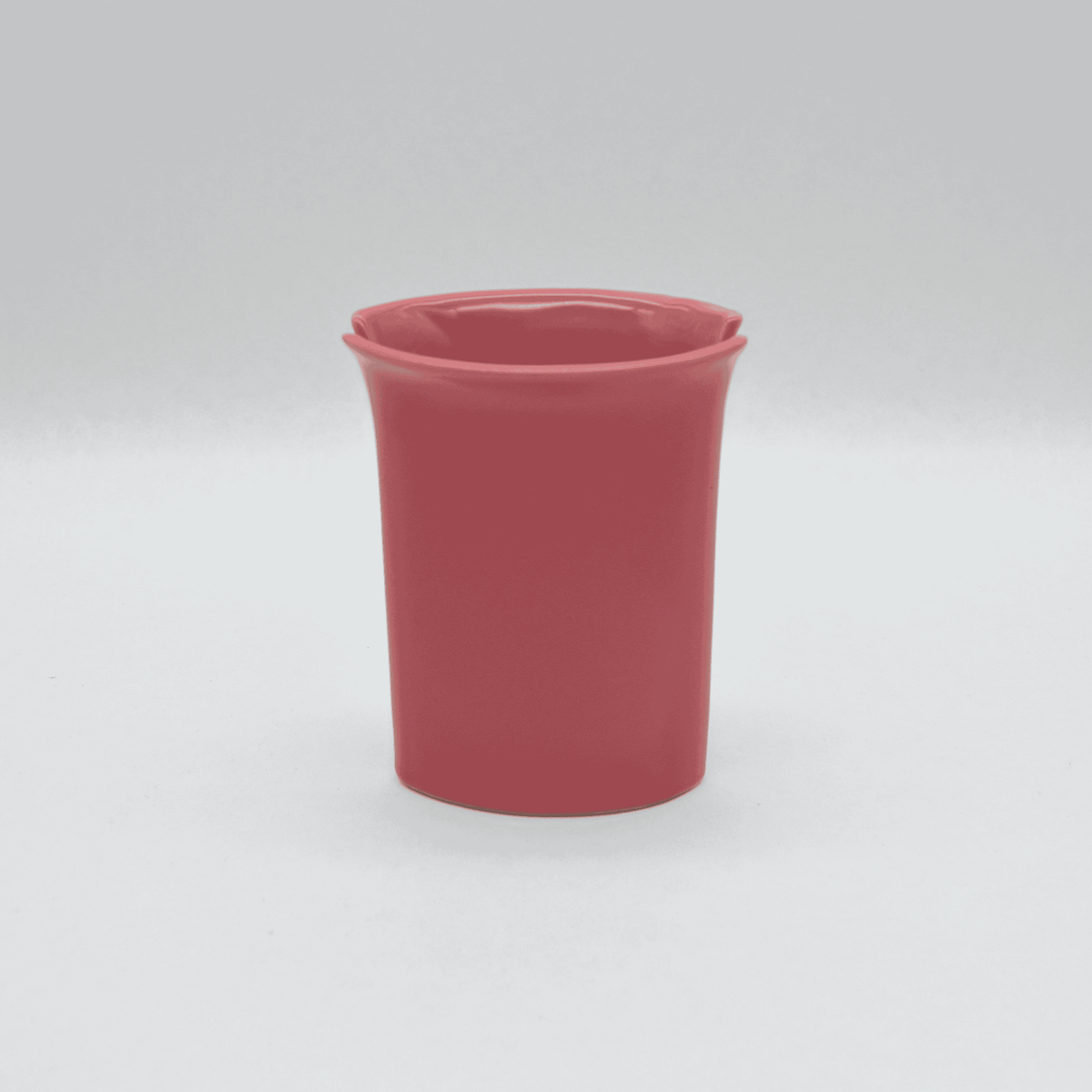Vintage Ceramic Vase, Pink, 14.5 cm