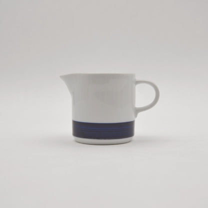 Vintage jug porcelain white/blue by Kahla