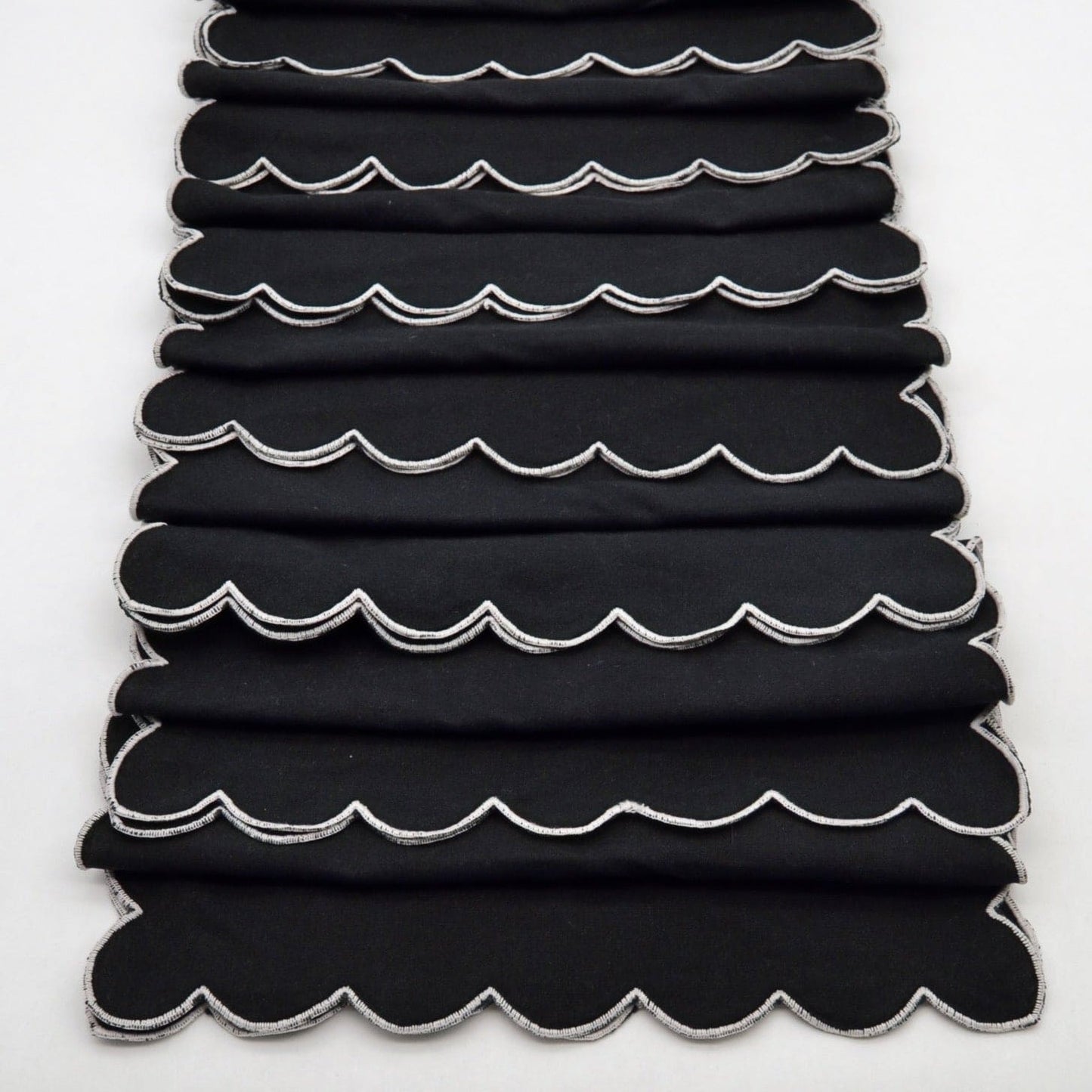 Placemat black set of 7