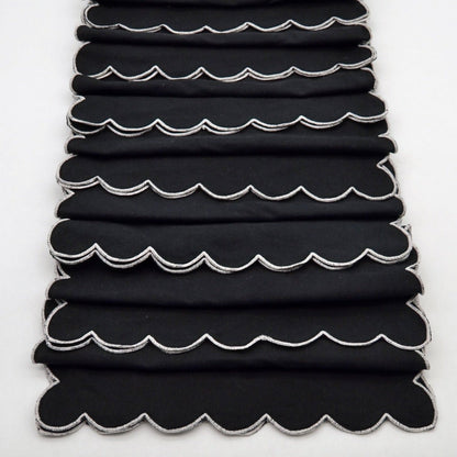 Placemat black set of 7