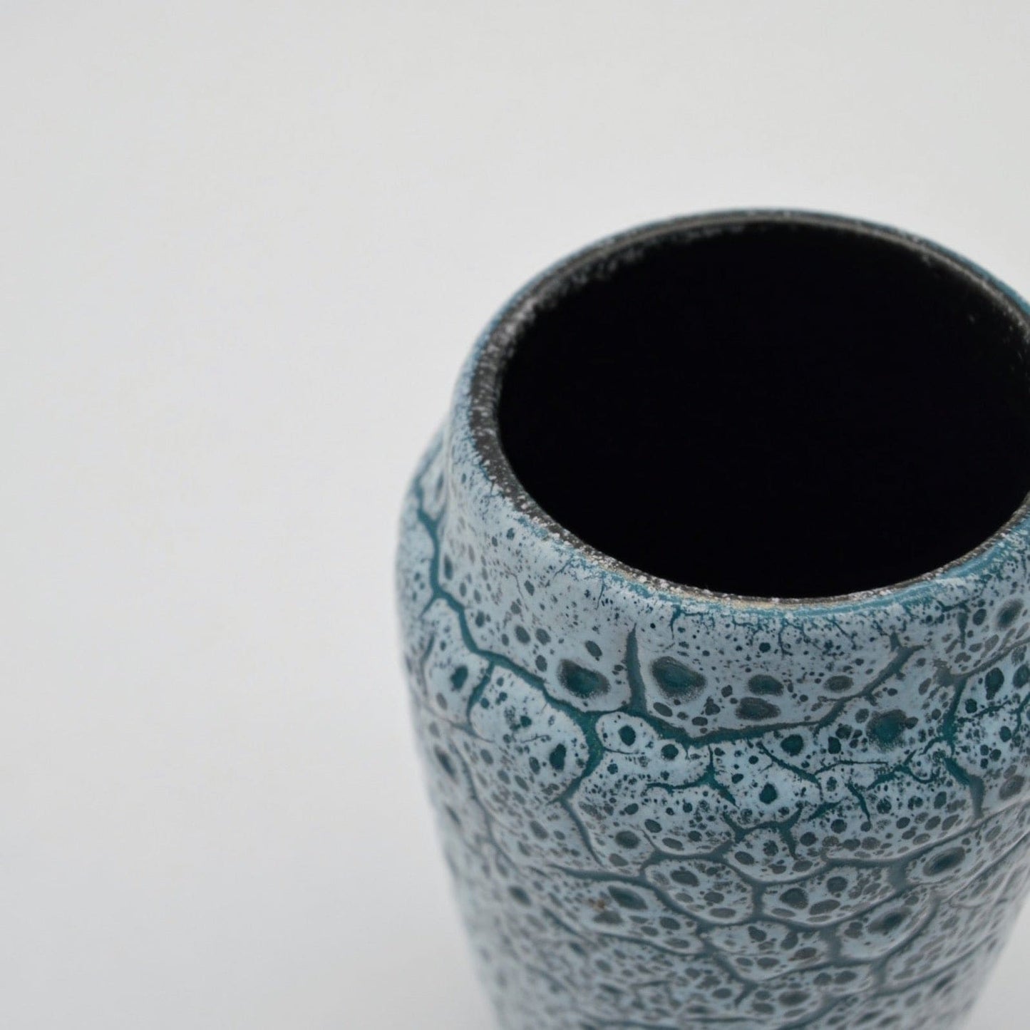 Vintage Vase turquoise/light gray