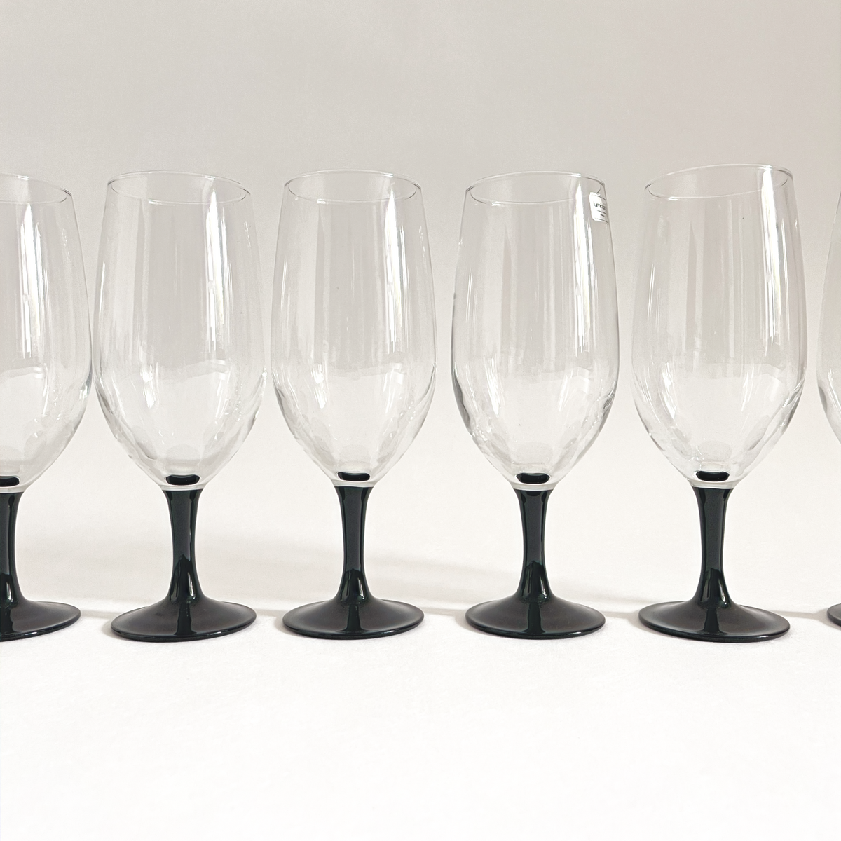 Set von 6 Vintage Gläser Luminarc France