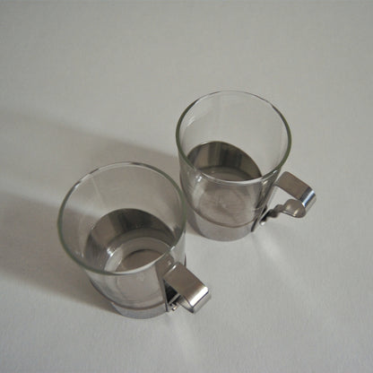 Set von 2 Vintage Teegläser von WMF