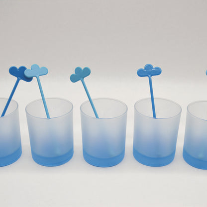 Leonardo Joy Gläser in Hellblau, Vintage Set von 5 – 2nd home