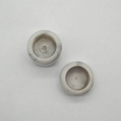 Tealight holder natural stone set of 2