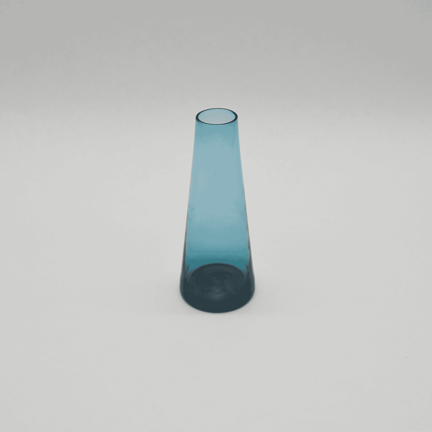 Vintage Vase Glass Blue