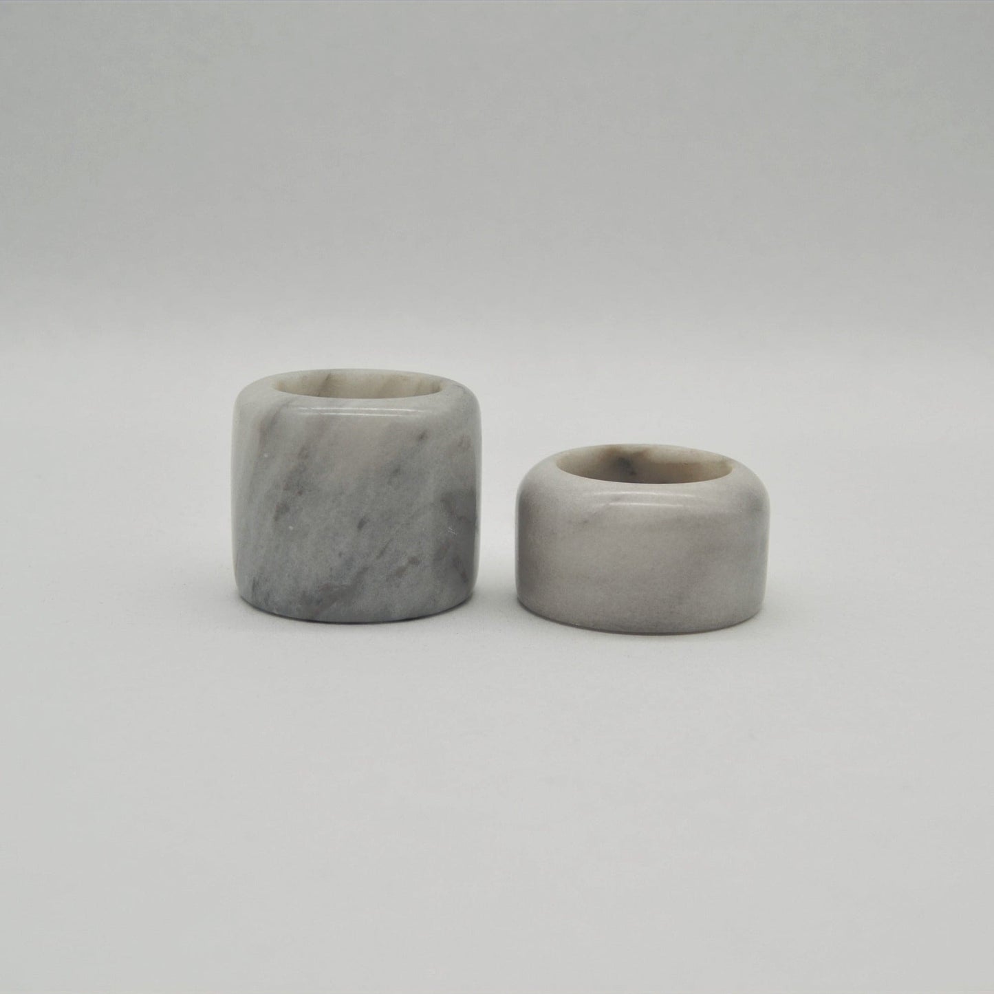 Tealight holder natural stone set of 2