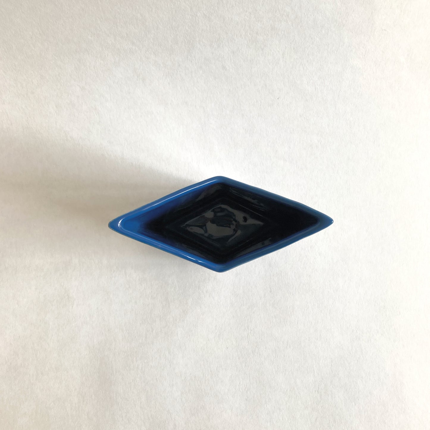 Vintage vase Asa blue Memphis style