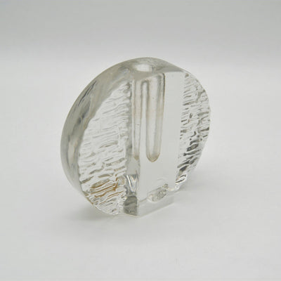 Solifleur Glass Vase with Relief