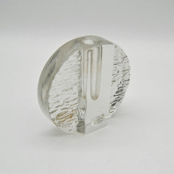 Vase Solifleur en verre avec relief