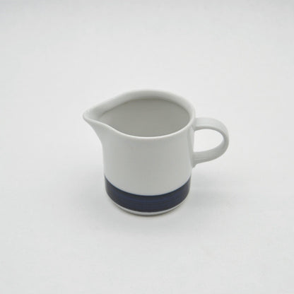 Vintage jug porcelain white/blue by Kahla