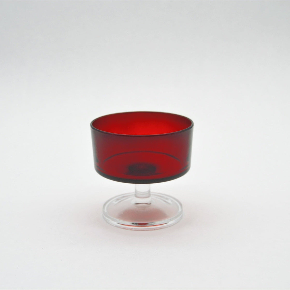 Vintage Wine Glass Arcoroc Red, 8.5 cm