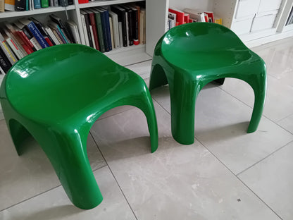 Set von 2 Hocker "Efeo" von Stacey Duke für Artemide