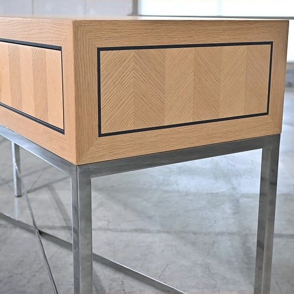 Vintage Konsolentisch epoq von Pierre Dubois und Aimé Cécil für Roche Bobois