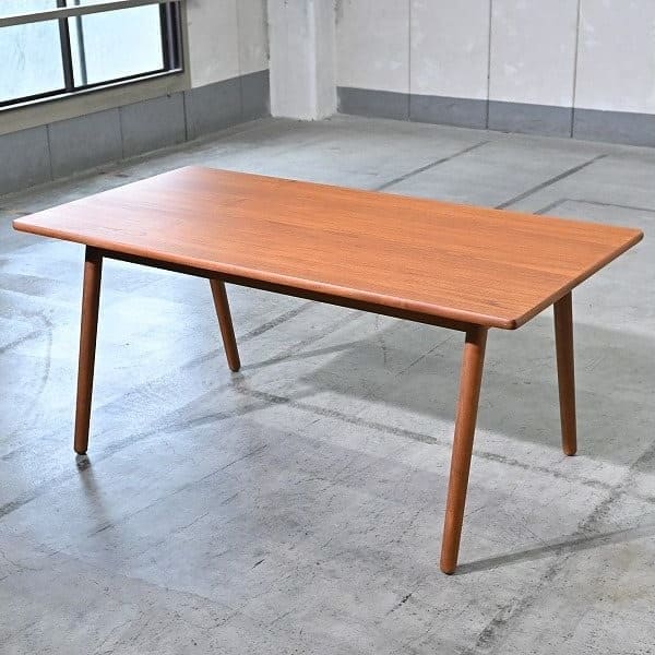 Vintage Esstisch C35 Dining table von Poul M. Volther für FDB Mobler