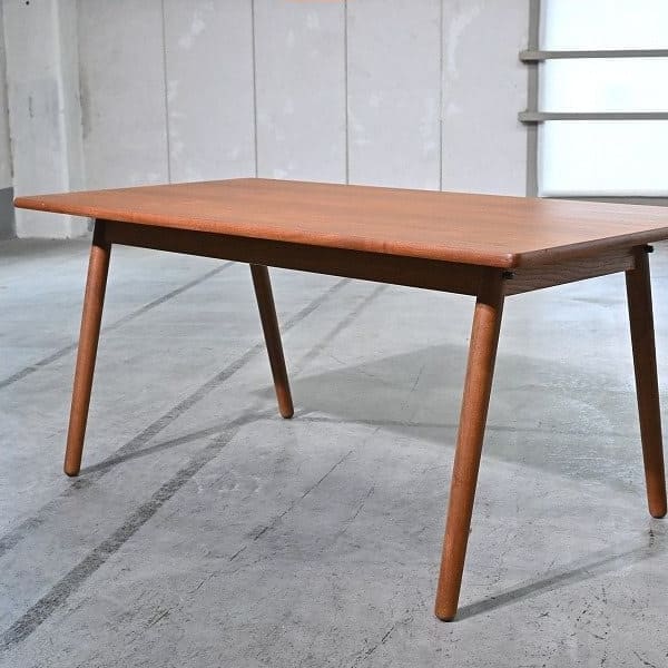 Vintage Esstisch C35 Dining table von Poul M. Volther für FDB Mobler