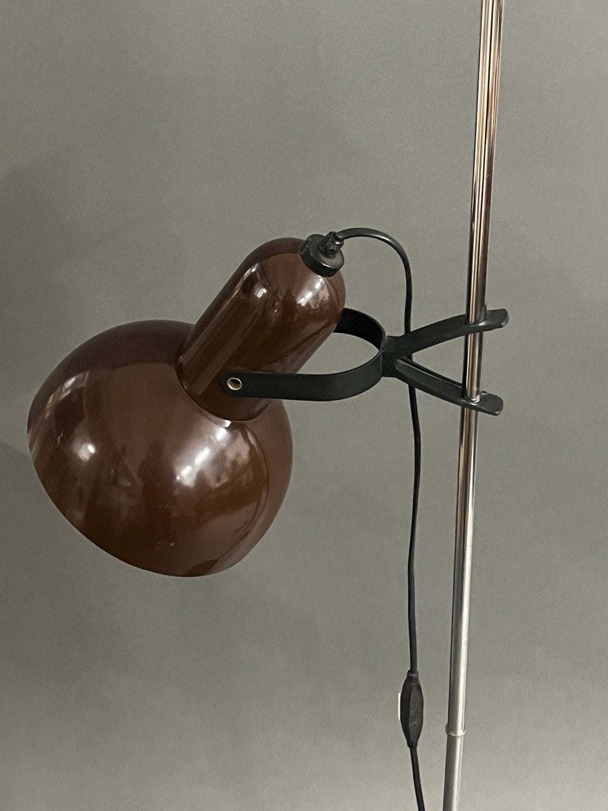 Vintage Stehlampe Hemi Midcentury