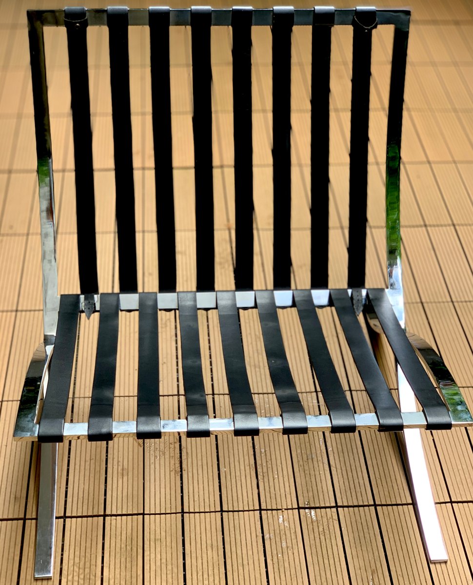 Barcelona Chair von Ludwig Mies van der Rohe für Knoll International