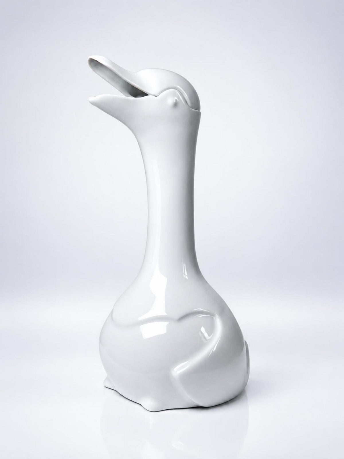 Vintage Karaffe Ente Porzellan Limoges nach Sandoz