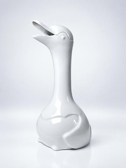 Vintage Karaffe Ente Porzellan Limoges nach Sandoz