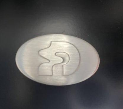 Vintage Couchtisch von Peter Draenert für Draenert, Granitplatte schwarz, Chrombein