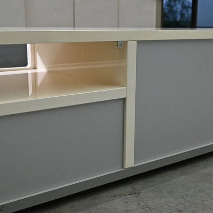 Vintage TV-Board Space Age mit Stauraum und Schubladen, einzigartig