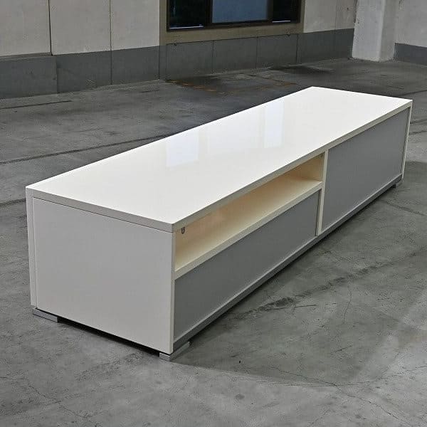 Vintage TV-Board Space Age mit Stauraum und Schubladen, einzigartig