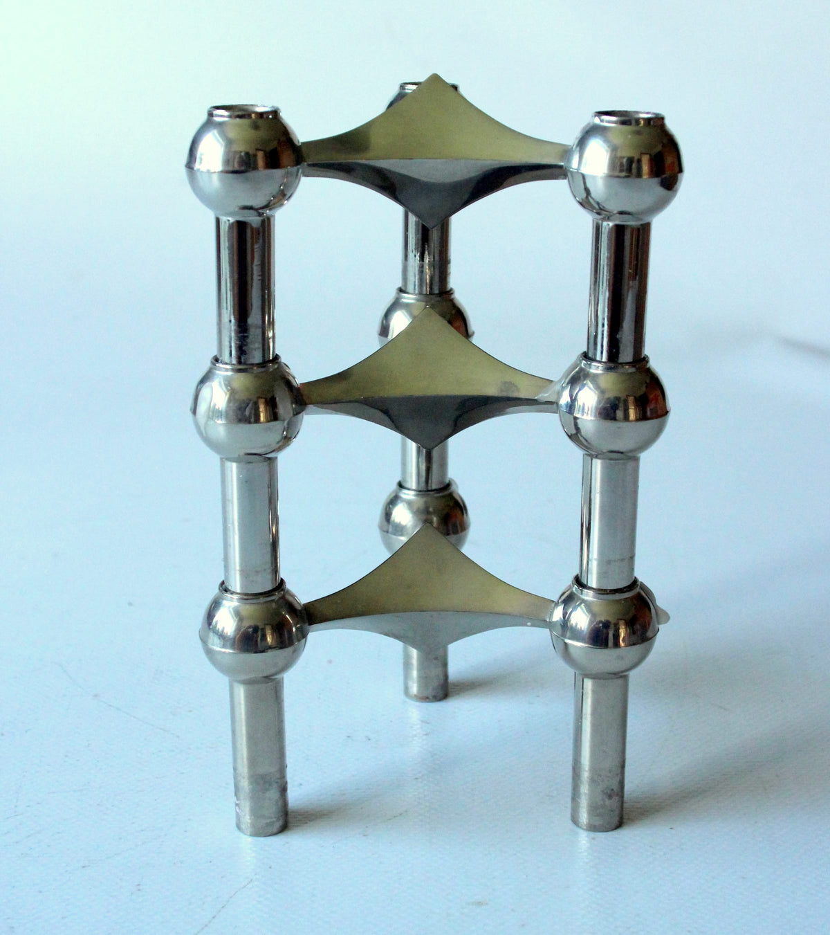 Set von 3 Vintage Kerzenleuchter von Stoffi Nagel für BMF