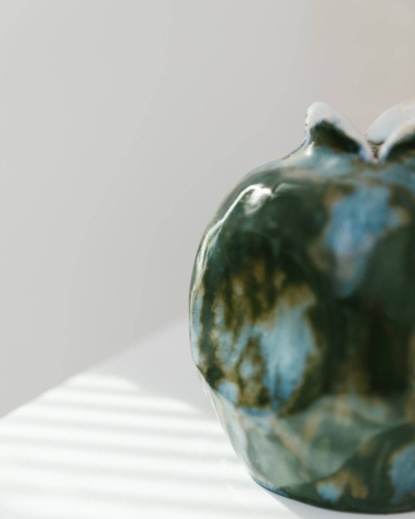 Vintage Keramikvase handgefertigt Italien Studio Keramik 70er