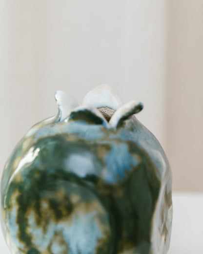 Vintage Keramikvase handgefertigt Italien Studio Keramik 70er