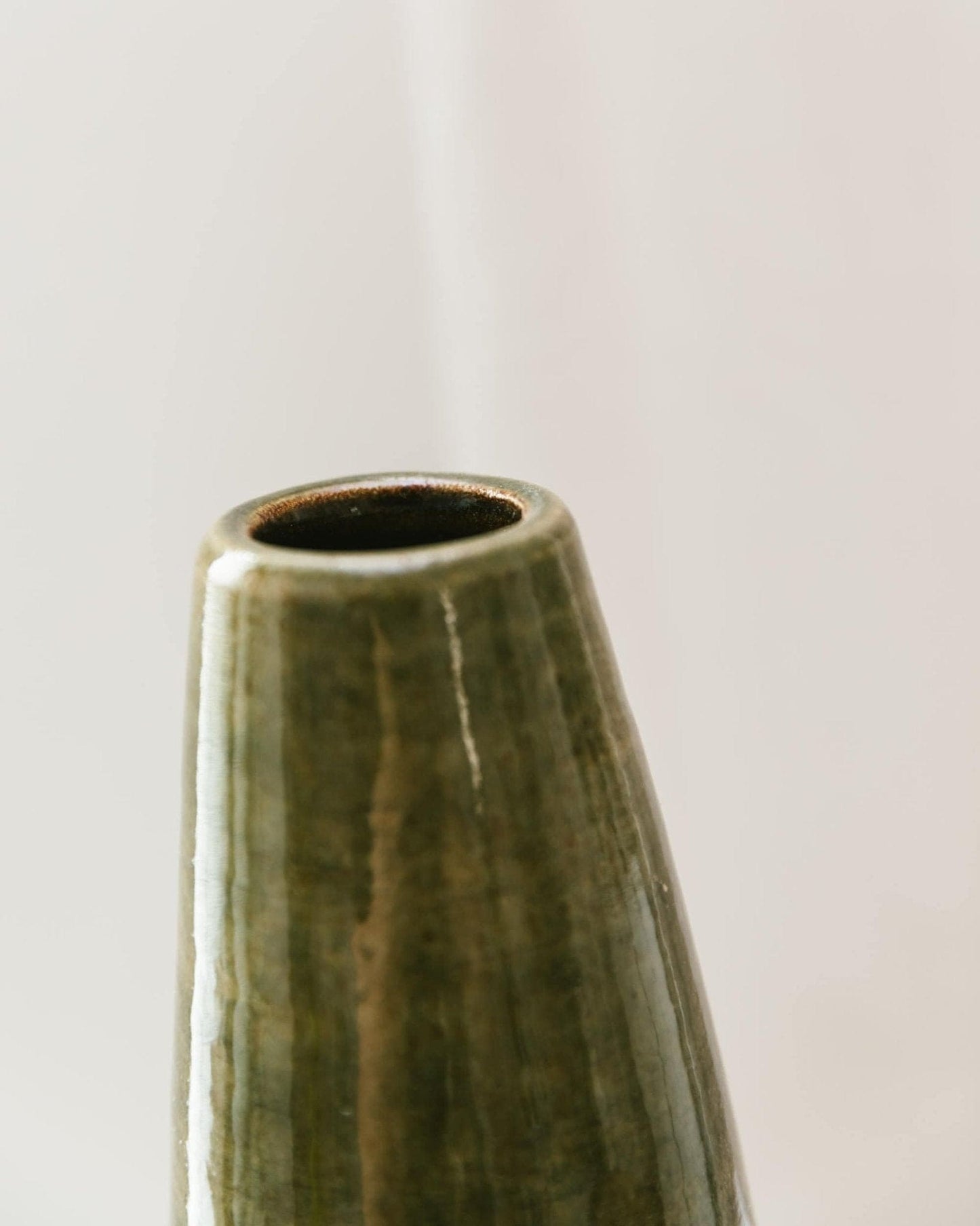 Vintage ceramic vase VEB Coswig from East Germany 70s