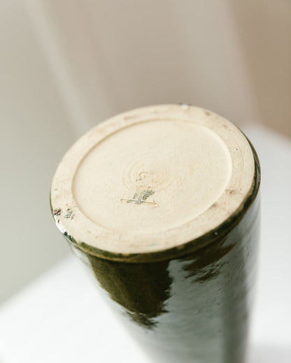 Vintage ceramic vase VEB Coswig from East Germany 70s