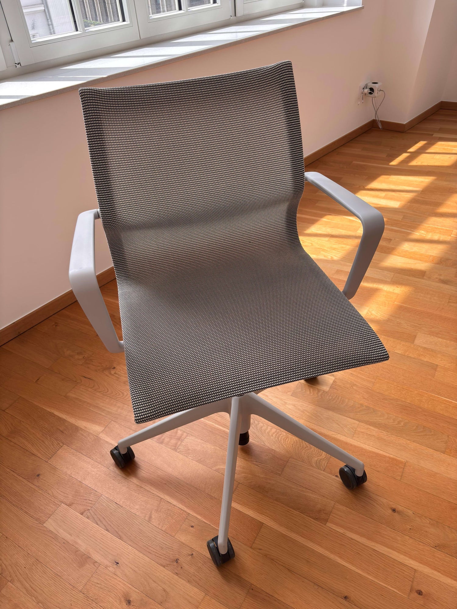 Vintage Bürostuhl "Physix" von Alberto Meda für Vitra in Grau