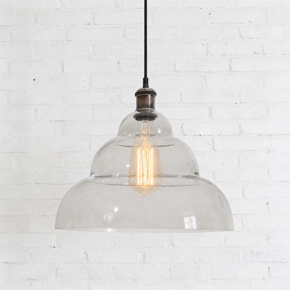 Hängeleuchte "Halo Clear" von VDH Collection
